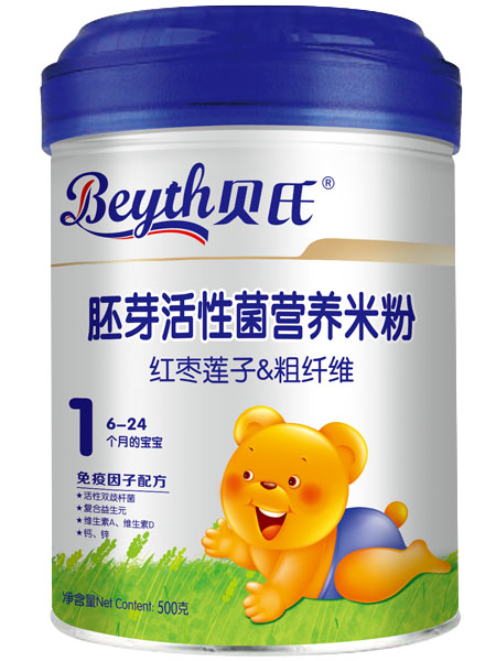 贝氏红枣莲子&粗纤维胚芽活性菌米粉500g