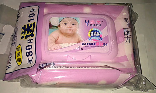 幼柔无泪配方婴幼儿湿巾特惠装