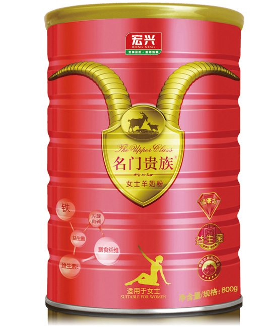 名门贵族女士营养配方羊奶粉800g