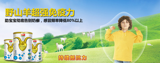 婴儿配方羊奶粉