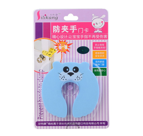 矽利康防夹手门卡