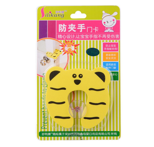 矽利康小猫防夹手门卡