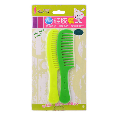 矽利康宝宝硅胶梳