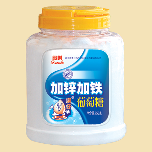 多乐加锌加铁葡萄糖750g