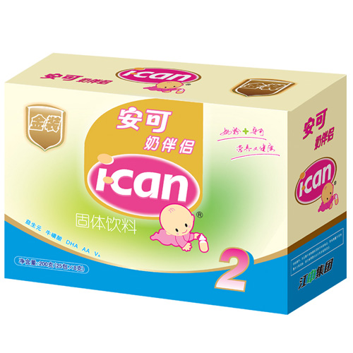 安可金装奶伴侣固体饮料2段