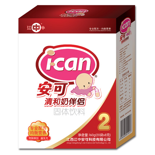 安可清和奶伴侣固体饮料2段