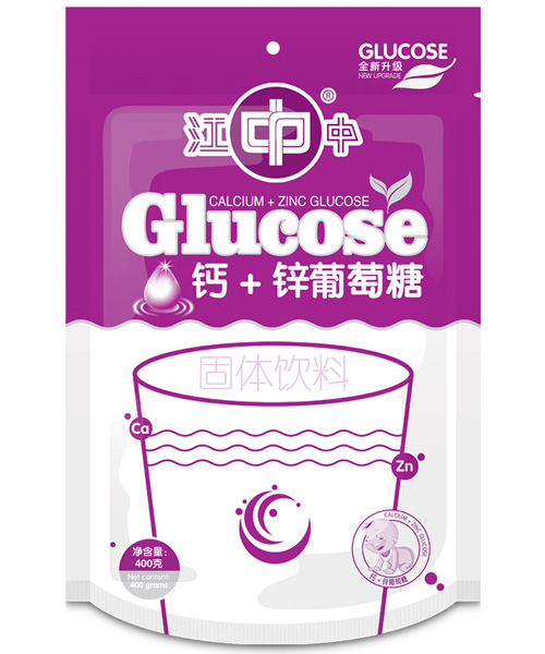江中钙+锌葡萄糖袋装