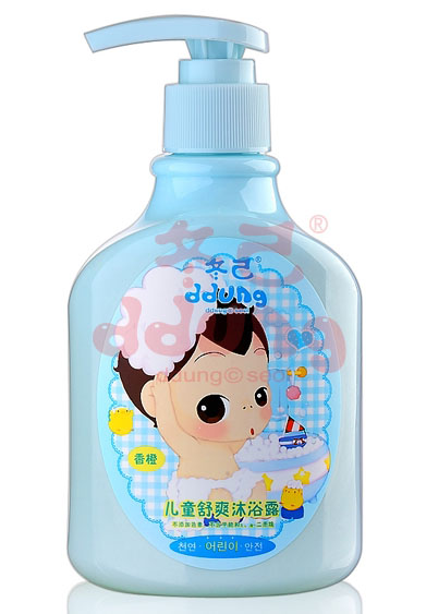 冬己儿童舒爽沐浴露
