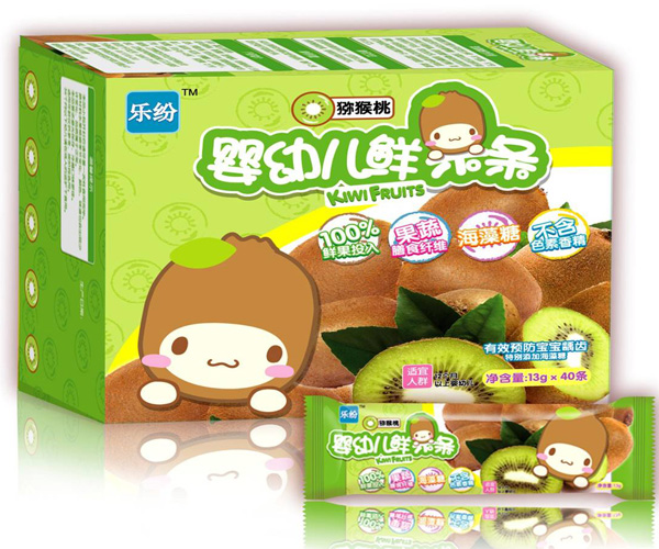 乐纷婴幼儿鲜果条猕猴桃味