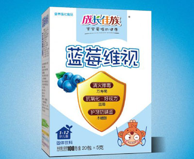 成长佳族蓝莓维视冲剂