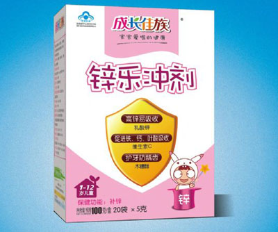 成长佳族锌乐冲剂冲剂