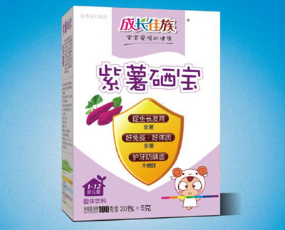 成长佳族紫薯硒宝冲剂