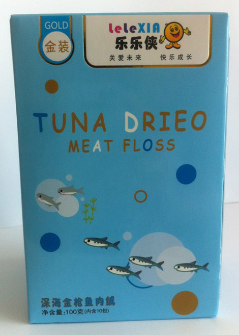 乐乐侠深海金枪鱼肉绒100g