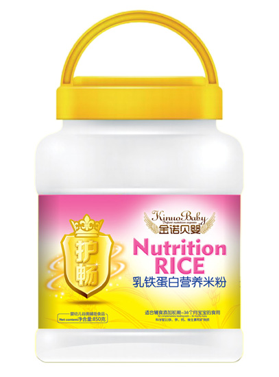 金诺贝婴护畅乳铁蛋白营养米粉