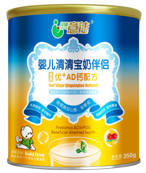 贝康意佳优+AD钙配方婴儿清清宝奶伴侣