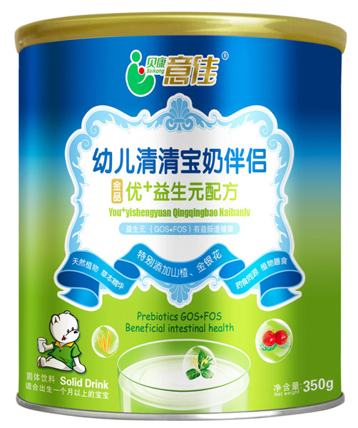 贝康意佳优+益生元配方幼儿清清宝奶伴侣
