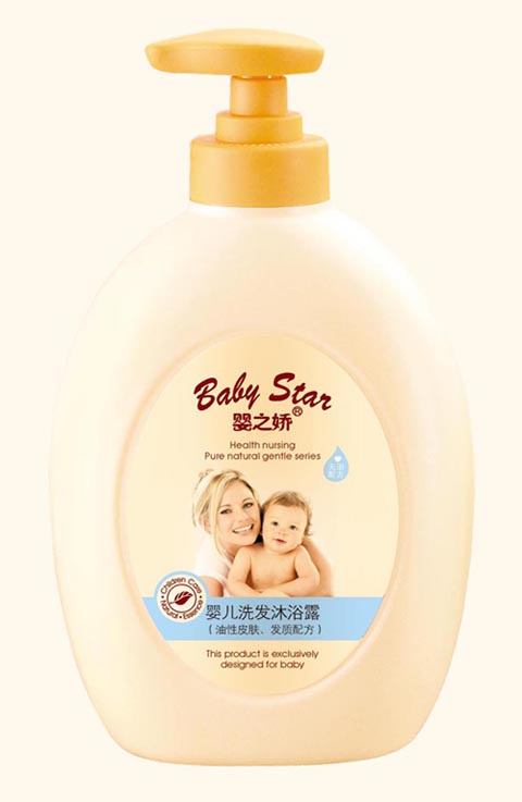 580ml婴儿洗发沐浴露（油性肌肤专用）