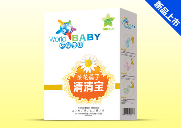 环球宝贝菊花莲子清清宝盒装