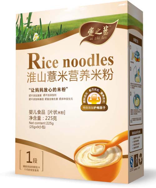 爱之蓝淮山薏米营养米粉1段 副本