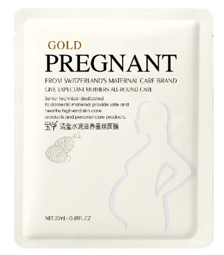 宝孕清莹水润滋养蚕丝面膜