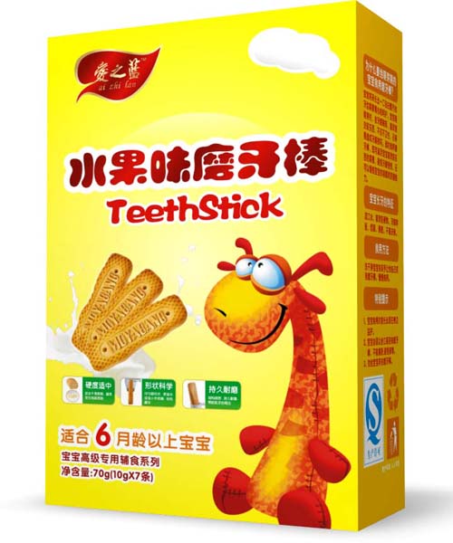 爱之蓝水果味磨牙棒