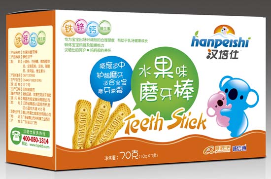 汉培仕水果味磨牙棒