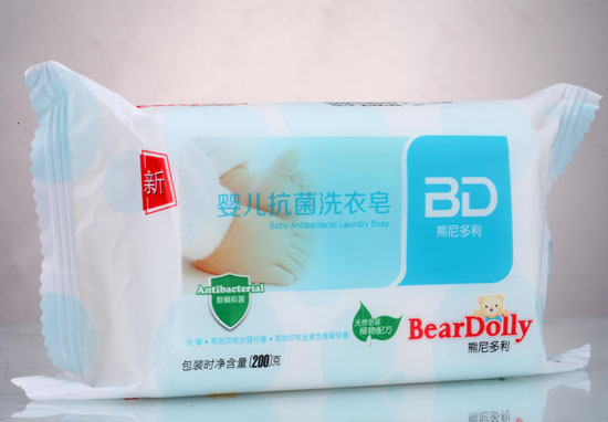 熊尼多利婴儿抗菌洗衣皂