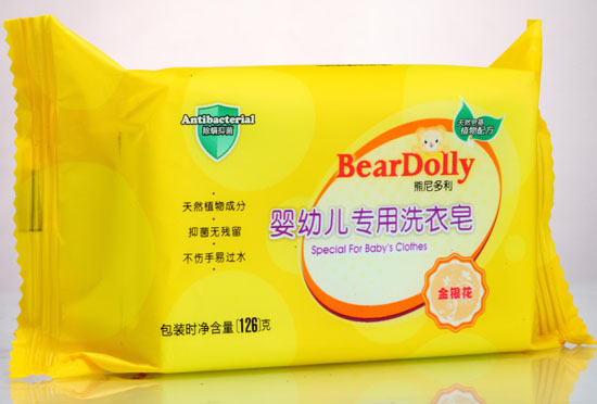 熊尼多利婴幼儿专用金银花洗衣皂