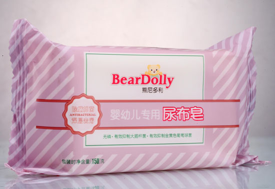 熊尼多利婴幼儿专用尿布皂150克