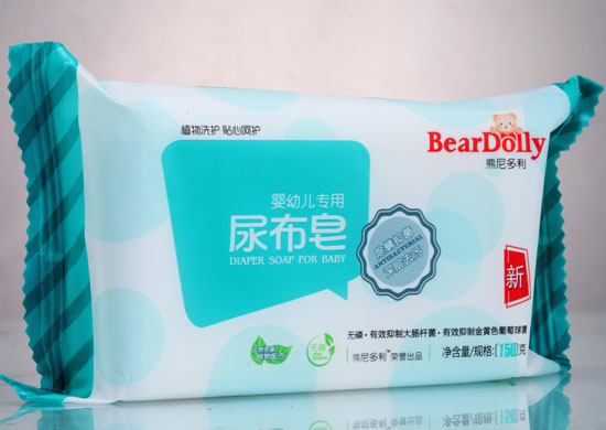 熊尼多利婴幼儿专用尿布皂新150克