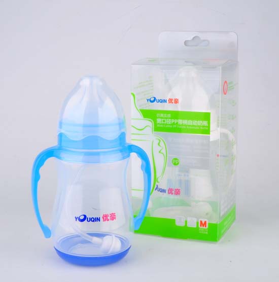 U亲A102宽口PP奶瓶250ml