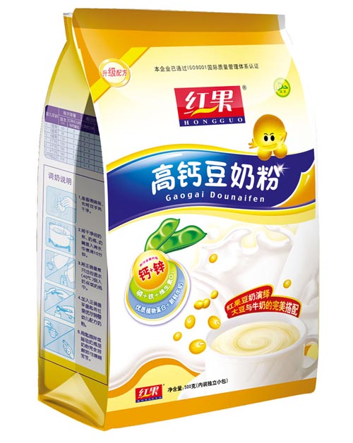 红果高钙豆奶粉