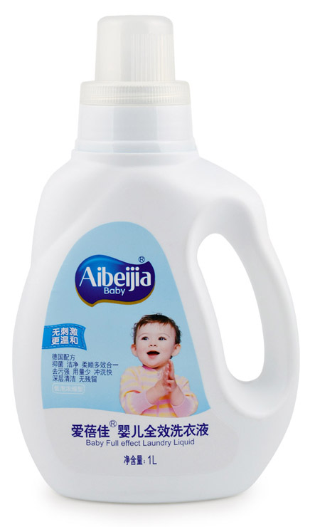 爱蓓佳婴儿全效洗衣液1L