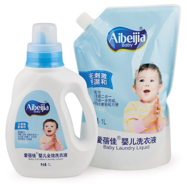 1爱蓓佳婴儿全效洗衣液