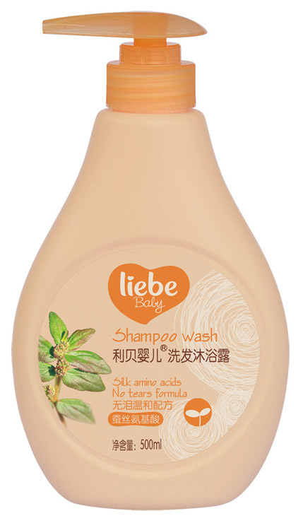 利贝婴儿洗发沐浴露500ml