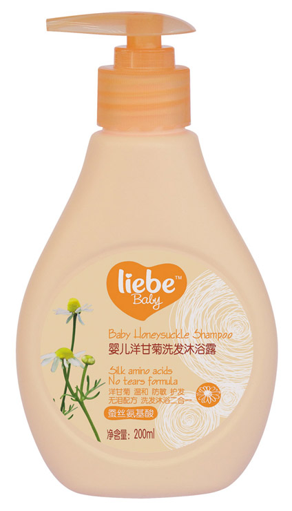 利贝婴儿洋甘菊洗发沐浴露200ml