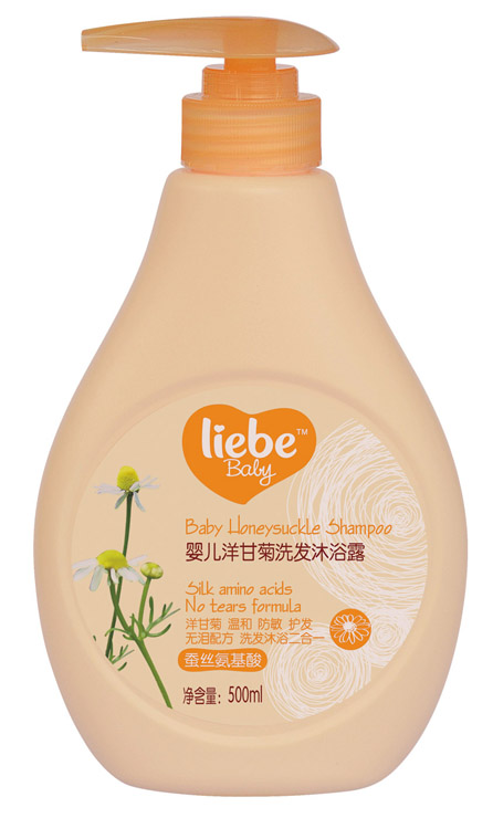 利贝婴儿洋甘菊洗发沐浴露500ml