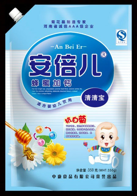 安倍儿蜂蜜加钙清清宝350g