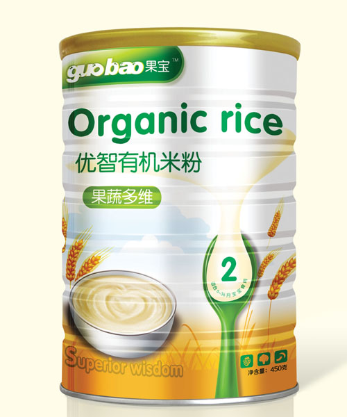 果宝果蔬多维优智有机米粉