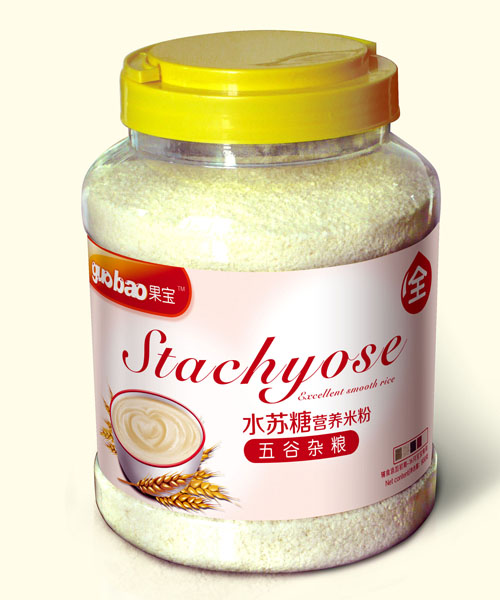 果宝五谷杂粮水苏糖营养米粉