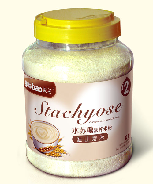 果宝淮山薏米水苏糖营养米粉