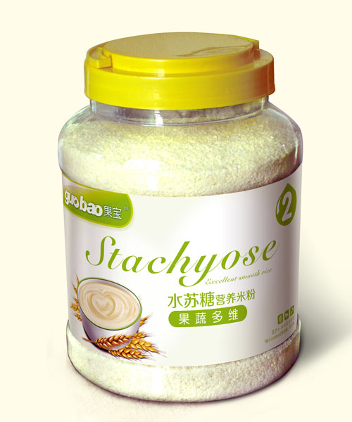 果宝果蔬多维水苏糖营养米粉