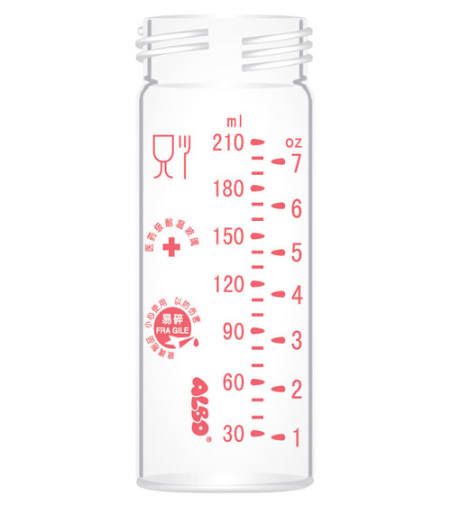 爱乐宝玻璃内胆210ml