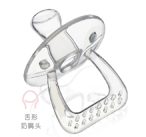 爱乐宝全硅胶3D拇指型安抚奶嘴