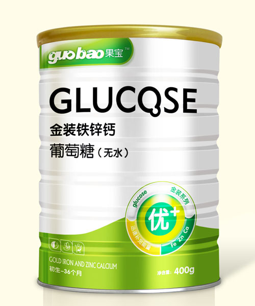 果宝金装铁锌钙葡萄糖罐装