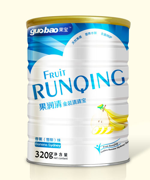 果宝果润清金装清清宝香蕉雪梨罐