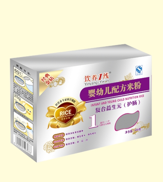 饮养1线复合益生元（护肠）配方米粉1段