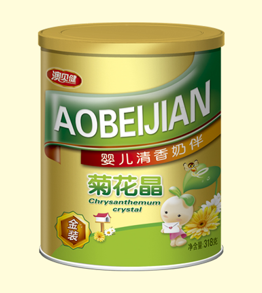 澳贝健婴幼儿清香奶伴菊花晶