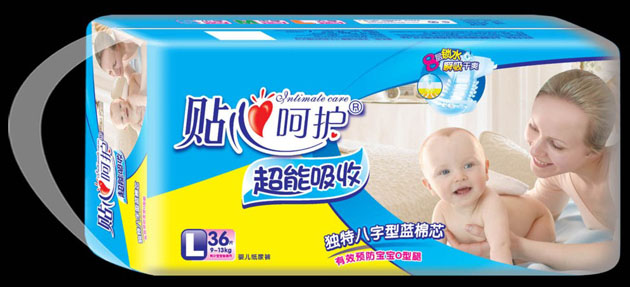 贴心呵护婴儿纸尿裤L36