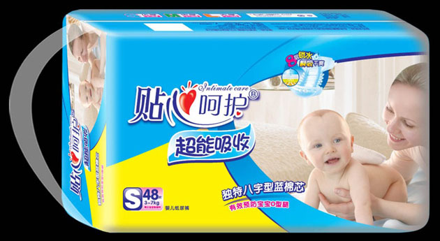 贴心呵护婴儿纸尿裤S48